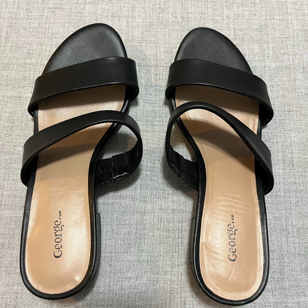 🏷 [30% 2+] Black Heeled Sandals